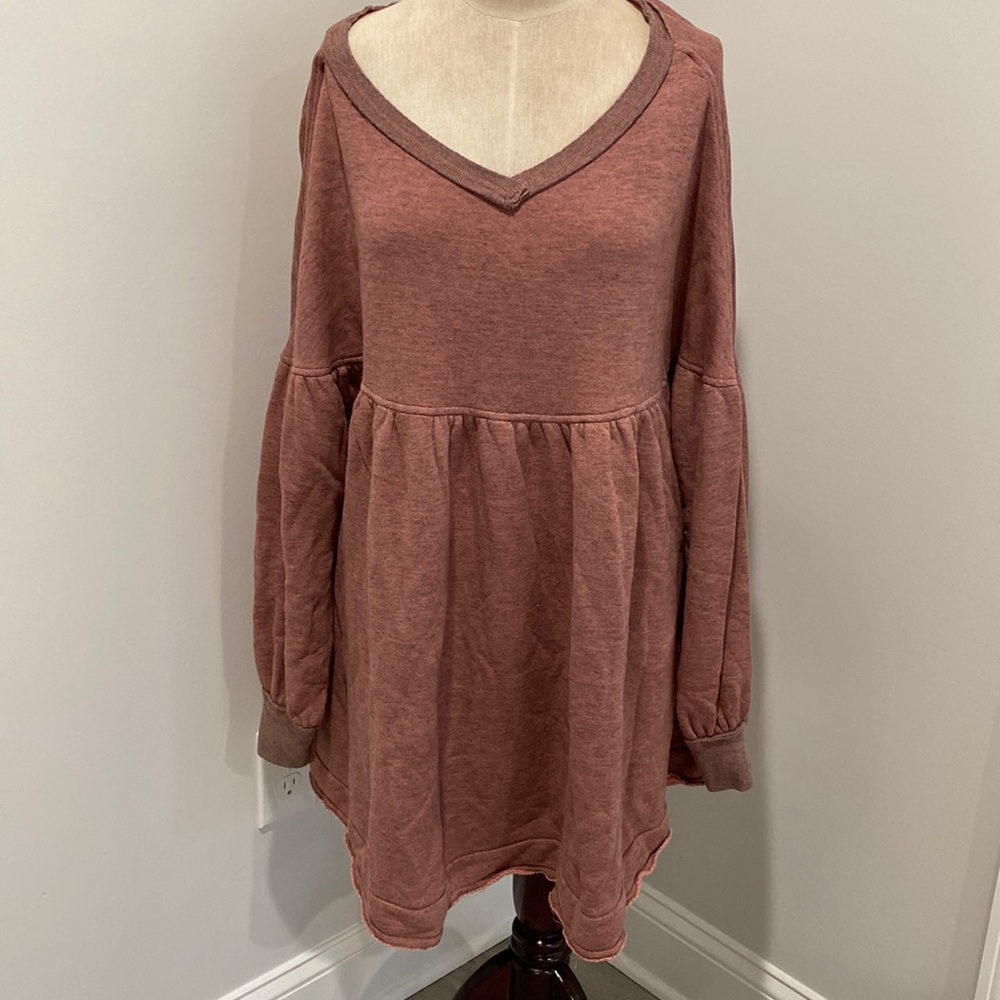 Free People Babydoll Pullover